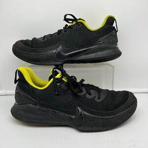 Nike Shoes Mens 7.5 Mamba Focus Black Optimum Yellow AJ5899-001 Kobe Bryant